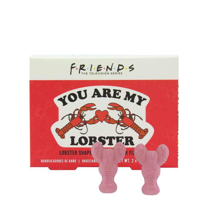 Friends You Are My Lobster Bath Fizzers Gift Set  | bath bombs | bath fizzers | bath & shower | friends TV Show