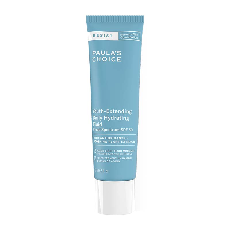Paula's Choice Resist Youth-Extending Daily Hydrating Fluid SPF 50 | anti aging | matte finish sunscreen