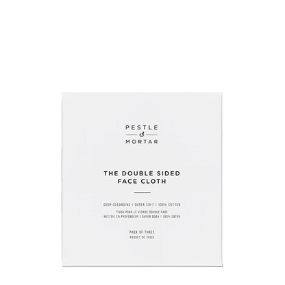 Pestle & Mortar The Double Sided Face Cloths | cleansing cloths