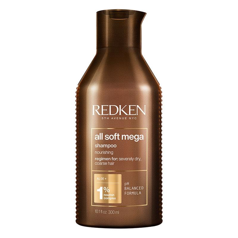 Redken All Soft Mega Shampoo | very dry hair | coarse hair treatment