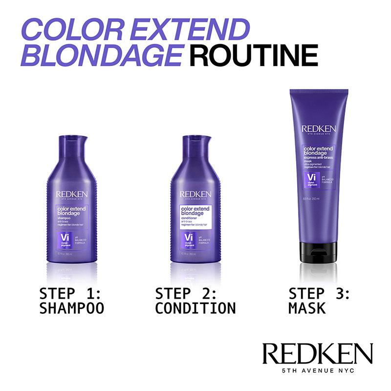 Redken Blondage Shampoo | blonde hair shampoo | purple shampoo 