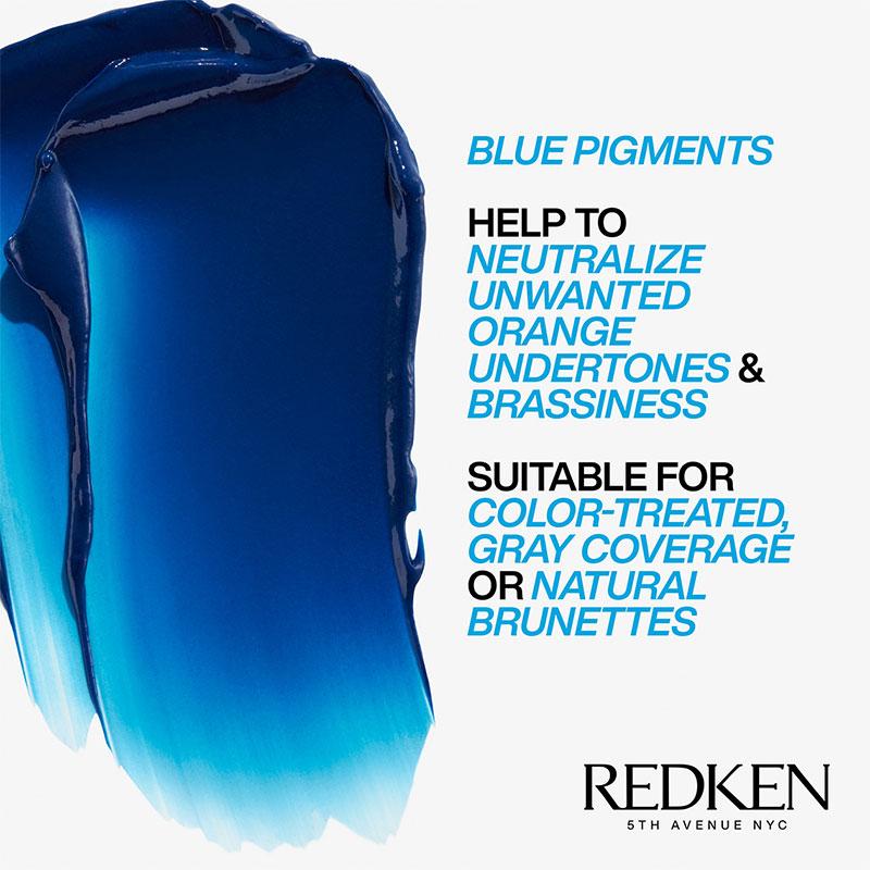 Redken Brownlights Conditioner | brunette brassy tones | blue pigment conditioner | highlights | balayage | anti ornage tones conditioner 