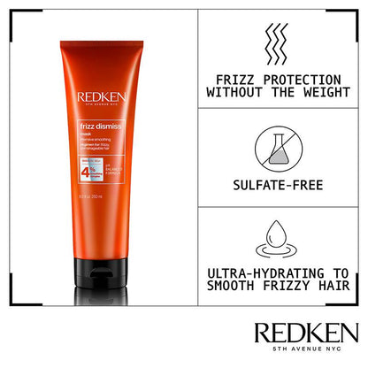 Redken Frizz Dismiss Mask | frizzy hair treatment | sulfate free mask