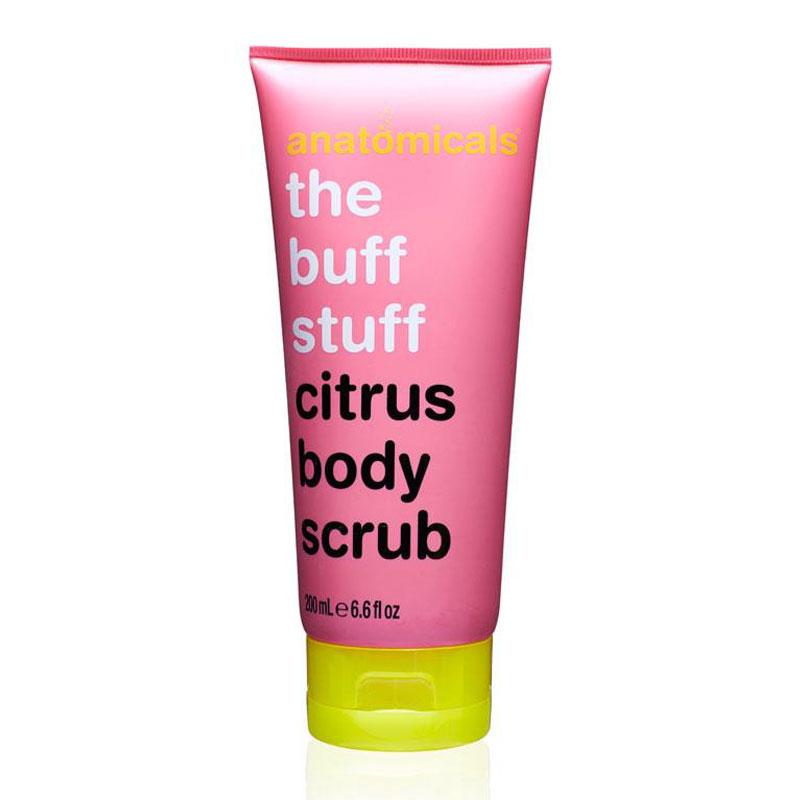 Reveal silky smooth and soft skin with Anatomical's The Buff Stuff Body Scrub | rough skin | uneven skin