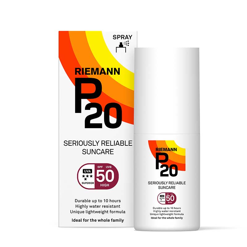 Riemann P20 Sun Protection SPF 50 Spray 40ml Travel Size