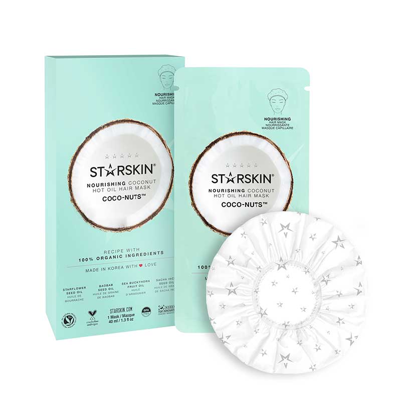 STARSKIN Coco-Nuts Nourishing Coconut Hot Oil Hair Mask Packet