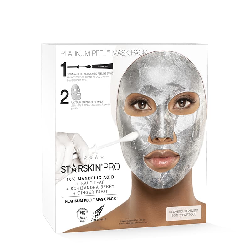 STARSKIN Platinum Peel™ Mask | glow face mask