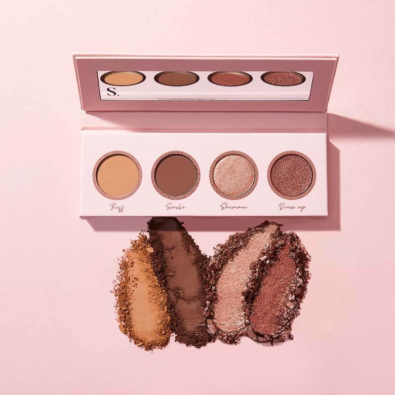 Sculpted by Aimee Bronze Story Quad Palette | Sculpted by Aimee | Shimmer eyeshadow palette | Christmas | gifts | makeup gifts | gifts for her 