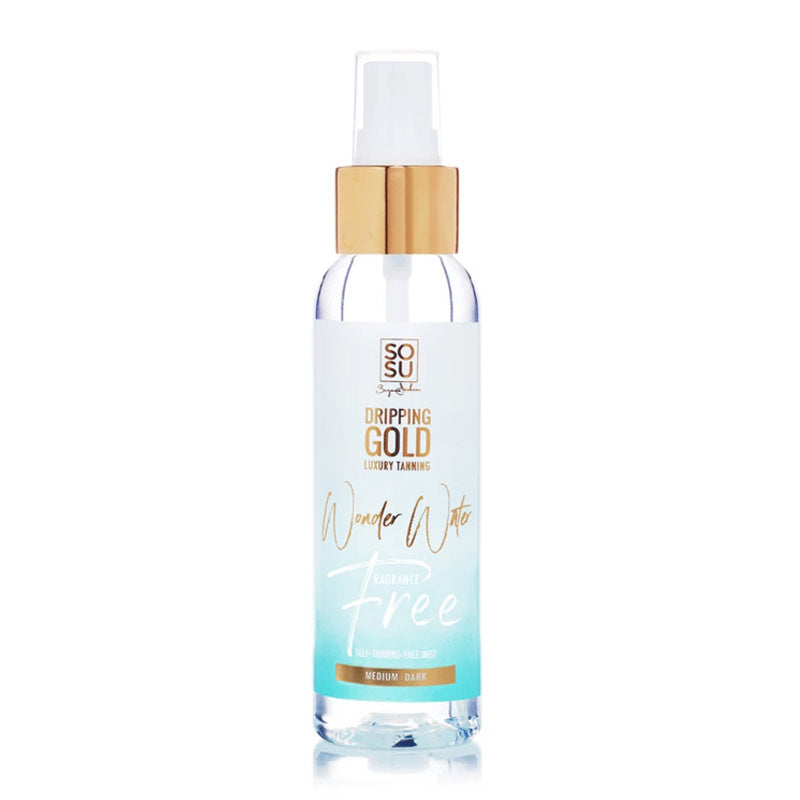 Dripping Gold Wonder Water Self Tanning Face Mist Fragrance Free
