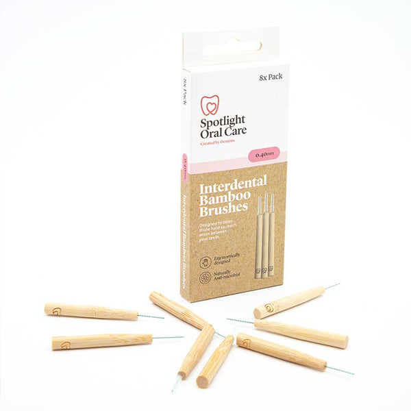Spotlight Oral Care Interdental Bamboo Brushes | flossing brush