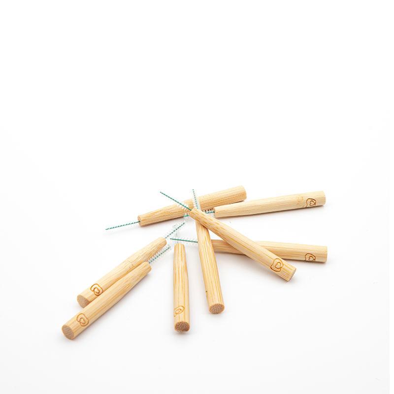 Spotlight Oral Care Interdental Bamboo Brushes | dental brush flosser
