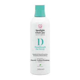 Spotlight Oral Care Mouthwash for Decay and Sensitivity | flouride mouth wash 