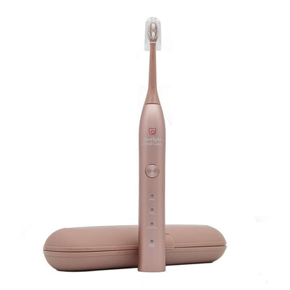 Spotlight Oral Care Rose Gold Sonic Tooth Brush  | toothbrush replacement heads