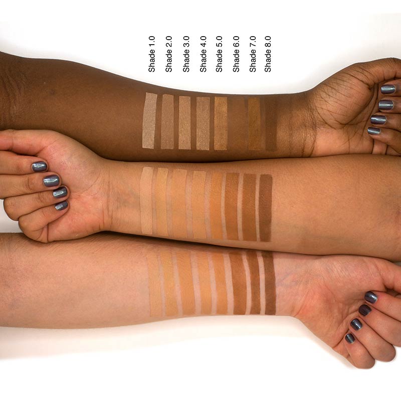 Stila Lingerie Souffle Skin Perfecting Color  | arm swatches