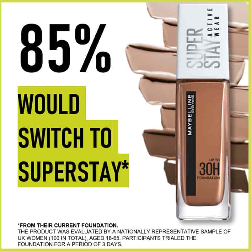 Maybelline Superstay Active Cloud 10 Foundation – 30 Beauty Wear Hour