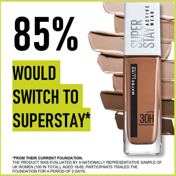Maybelline Superstay Active Wear Full Coverage 30 Hour Long-lasting Foundation