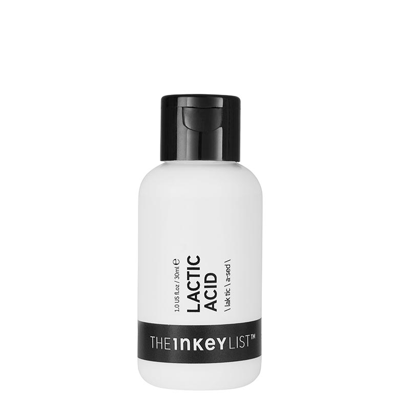 The INKEY List Lactic Acid | AHA | exfoliator | light facial peeling | pigmentation
