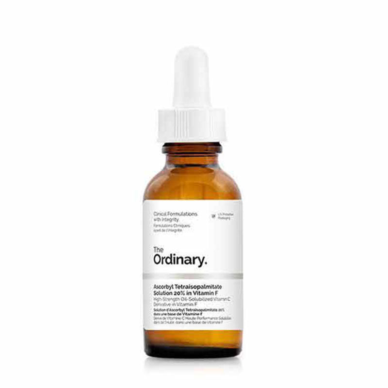 The Ordinary Ascorbyl Tetraisopalmitate Solution 20% in Vitamin F | Dark Spots | Fine Lines | Wrinkles