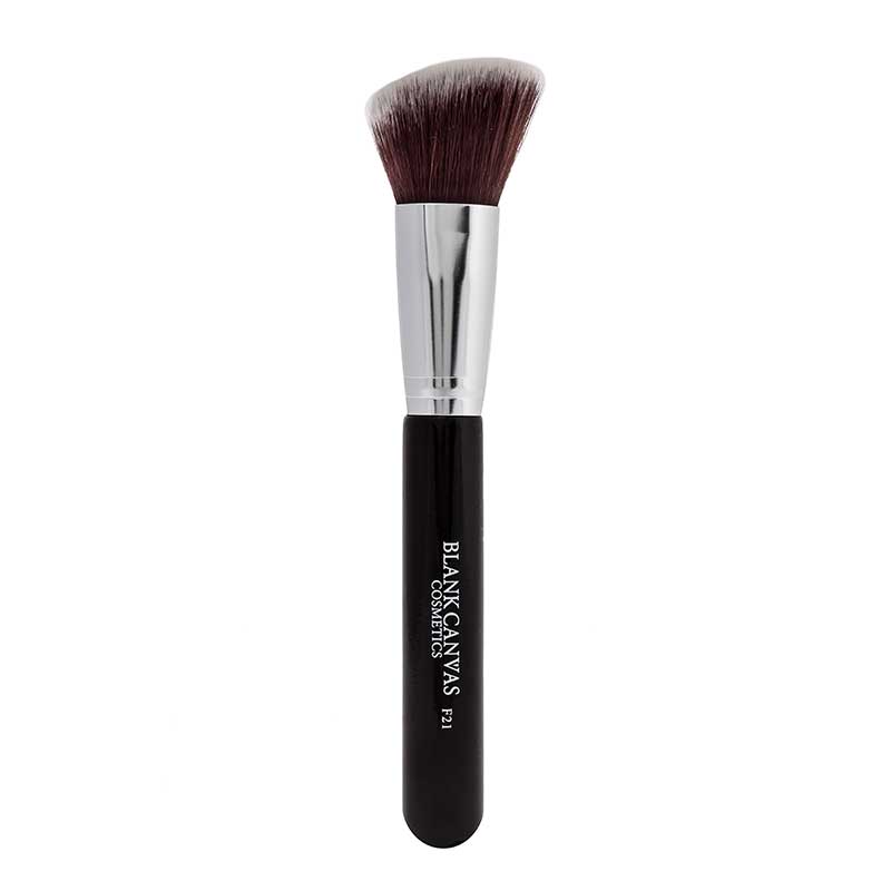 The versatile Blank Canvas Angled Contour Face Brush F21 | highlighter brush | blush brush | make up brush