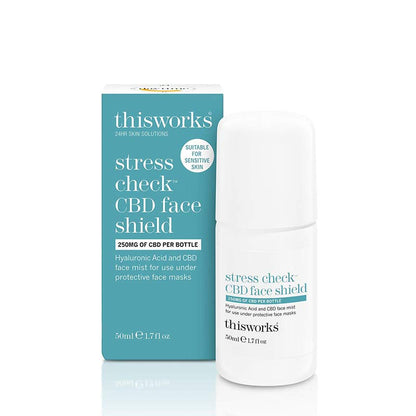 This Works Stress Check CBD Face Shield | face skin protecting spray