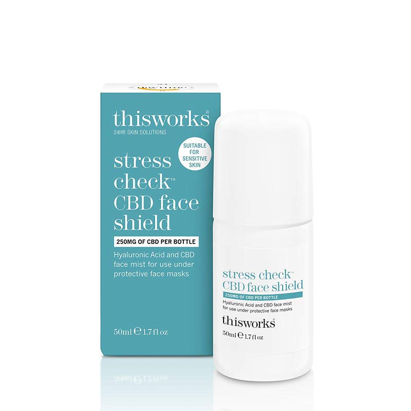 This Works Stress Check CBD Face Shield | face skin protecting spray