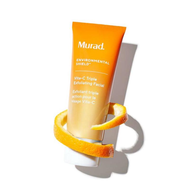 Murad Environmental Shield Vita C Triple Exfoliating Facial  | Murad Vitamin C | Brighten Skin | Smooth Skin | Glycolic Acid | Murad Exfoliate