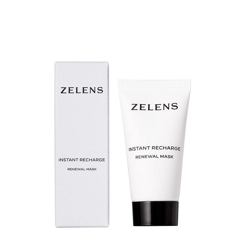 Zelens Instant Recharge Renewal Mask | lactic acid face mask | uneven skin tone treatment | travel size | mini