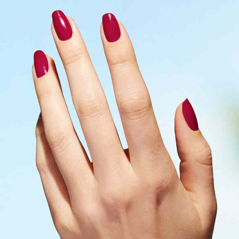 OPI Nature Strong Nail Polish | red nails | red nail colour | nail varnish | nail polish