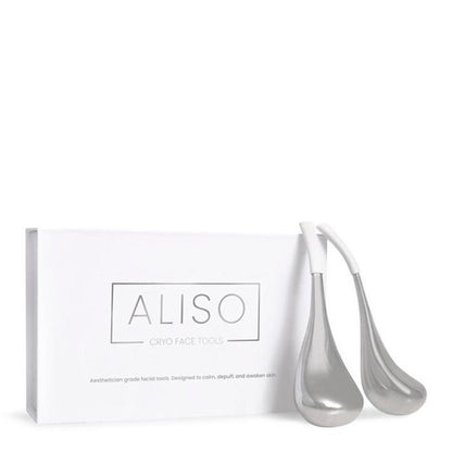 ALISO Cryo Tools | anti aging facial | steel cooling facial sculpting | dehydrated skin | uneven skin tone