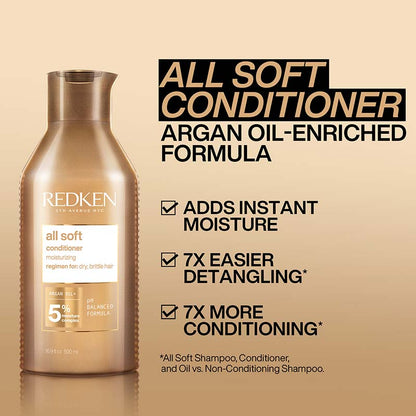 Redken All Soft Conditioner | conditioner | dry hair conditioner | Redken conditioner 