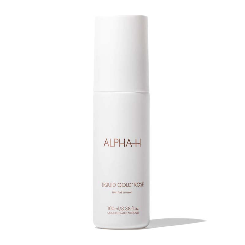 Alpha-H Liquid Gold Rose Limited Edition | Alpha H | oily skin | sensitive skin | Liquid gold | Hyper-pigmentation in skin | dry skin | Hyaluronic Acid | Glycolic Acid | 