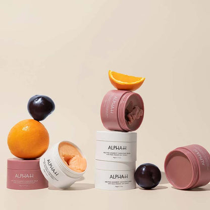 Alpha-H Melting Moment Cleansing Balm Limited Edition with Damson Plum | balm cleanser | Alpha h | cleansing balm | melting moments cleansing balm | sensitive skin | dry skin cleanser  