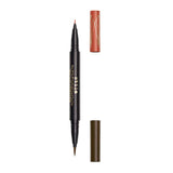 Stila Stay All Day Dual Ended Eye Liner | shade amber and dark brown | multi use makeup | dal ended eyeliner