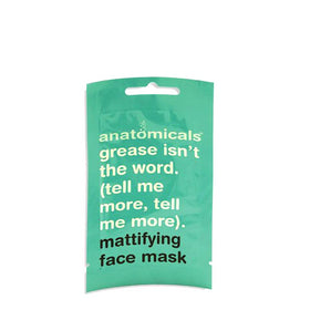 Anatomicals Grease Isn't The Word (Tell Me More, Tell Me More) Mattifying Face Mask | oily skin | combination skin