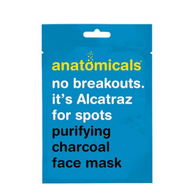 Anatomicals No Breakouts It's Alcatraz for Spots Purifying Charcoal Face Mask 