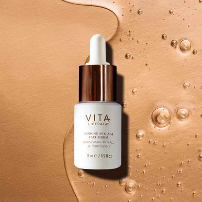 Vita Liberata Self Tanning Anti Age Serum | anti aging tan for face | vegan and cruelty free tan
