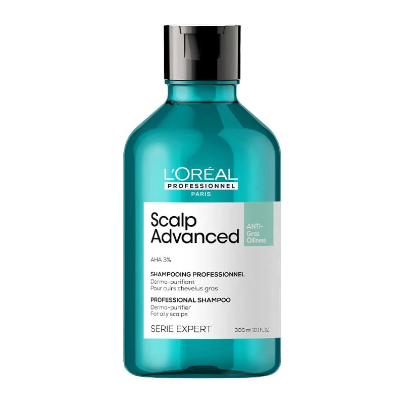 L'Oréal Professionnel Serié Expert Scalp Advanced Anti-Oiliness Dermo-Purifier Shampoo | Shampoo | hair care | L'oreal hair products | scalp advanced | scalp solutions | Professional shampoo | Shampoo for sensitive scalp