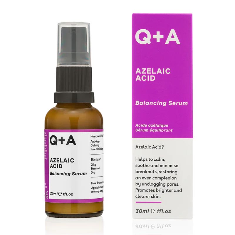Q+A Azelaic Acid Facial Balancing Serum | calm breakout 