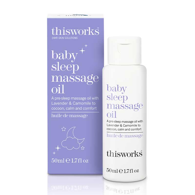 This Works Baby Sleep Massage Oil | pre sleep massage oil 