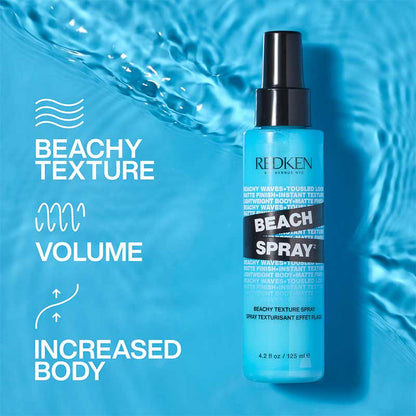 Redken Beach Spray Beachy Texture Spray | For a beachy texture | Volume | Increased Body | Redken's Beach Spray Range | Beachy texture spray