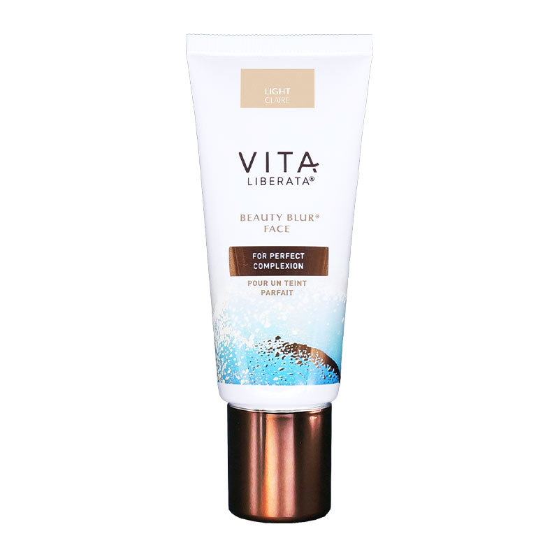 Vita Liberata Beauty Blur Face | shade light | for perfect complexion | primer moisturiser that gives bronzed look