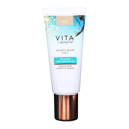 Vita Liberata Beauty Blur Face with Tan | shade light  | primer with tan | new sunless glow