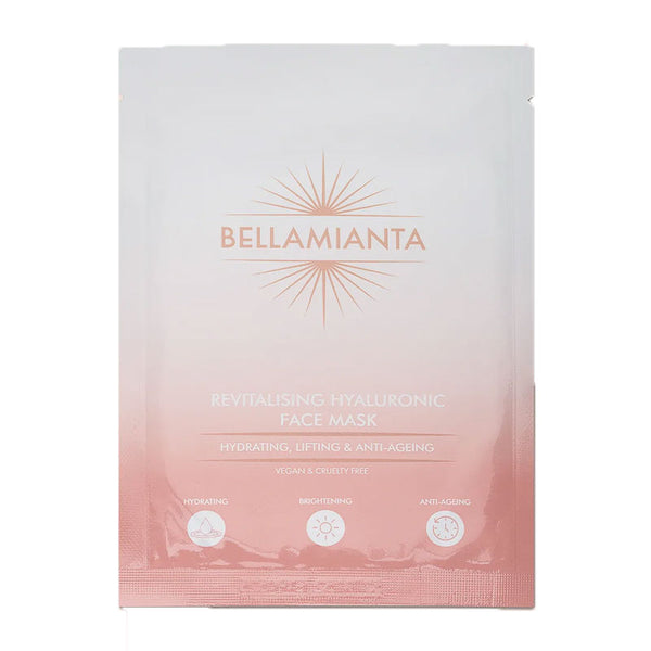 Bellamianta Revitalising Hyaluronic Face Mask | vegan and cruelty free face mask | anti ageing face mask