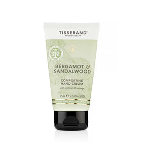 Tisserand Bergamot and Sandalwood comforting Hand Cream | dry hands | hand moisturiser | hydrate | hand lotion