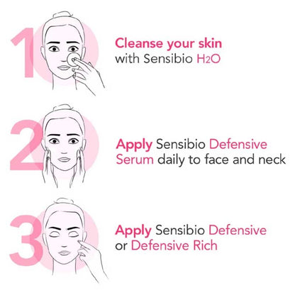 Bioderma Sensibio Defensive Serum Long-Lasting Soothing Moisturising Concentrate | sensibio for sensitive skin