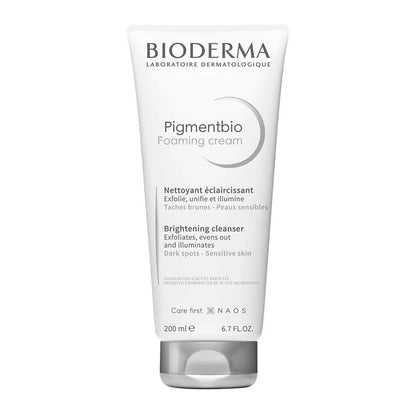Bioderma Pigmentbio Foaming Cream | dark spots | exfoliator | sensitive skin | dark spots