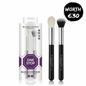 Blank Canvas One Stop Blush/Contour Brush Set | face make up brushes | contour brushes | Blusher brush