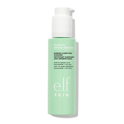 e.l.f. Blemish Breakthrough Acne Clarifying Cleanser | Cleanser | cleanse | skincare | elf | e.l.f. | best elf products | elf cleanser