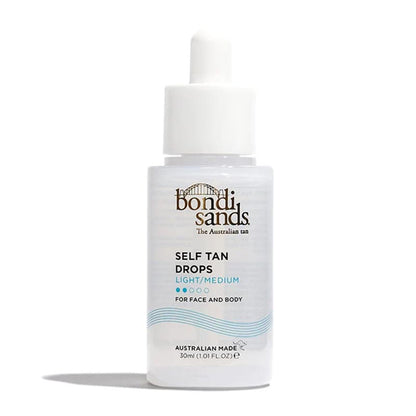 Bondi Sands Face Drops | self-tan | Bondi Sands | face tan | body tan | self tan drops | light tan | medium tan | dark tan 