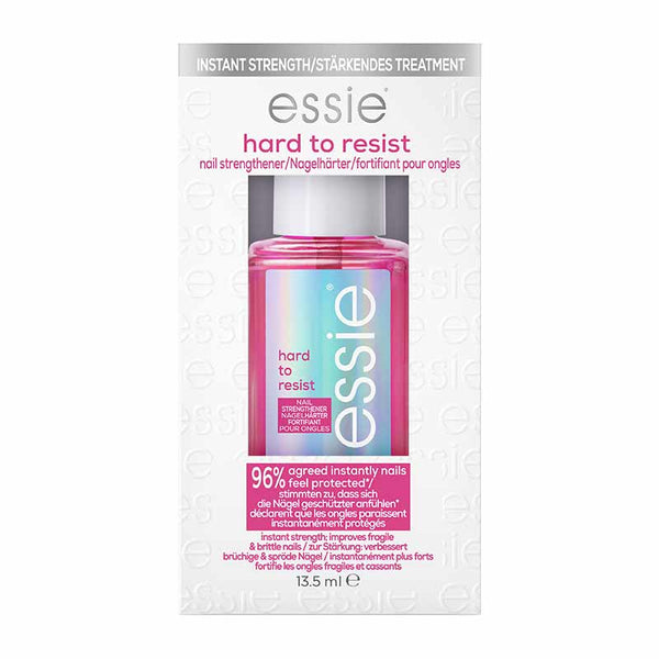 Essie Nail Care Hard To Resist Strengthener | pink tint | nail strengthener | glow and shine nails